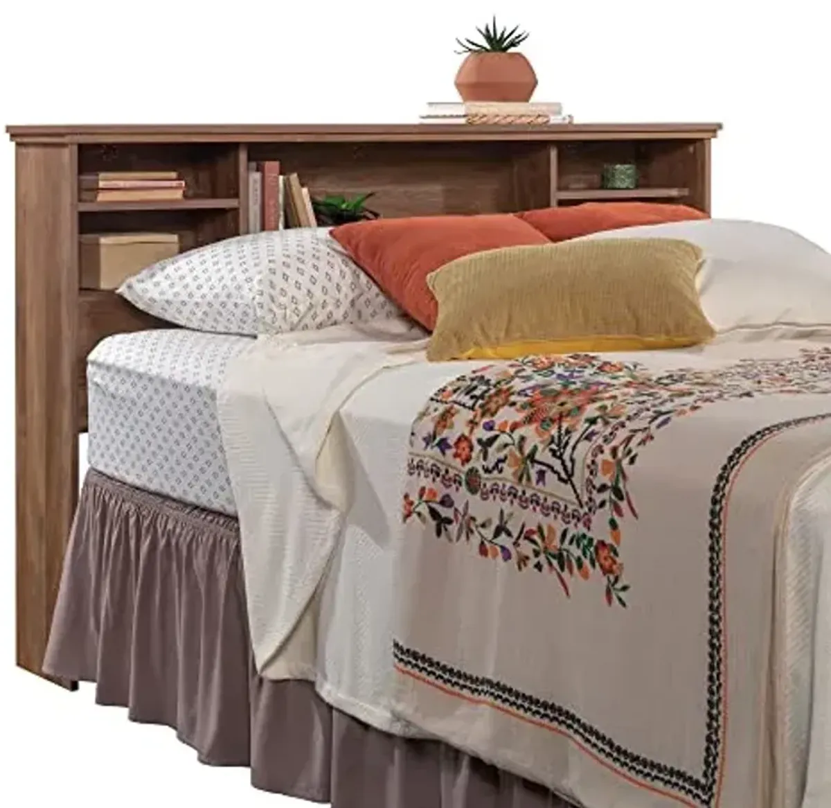 Sauder River Ranch Full-Queen Headboard, Sindoori Mango Finish