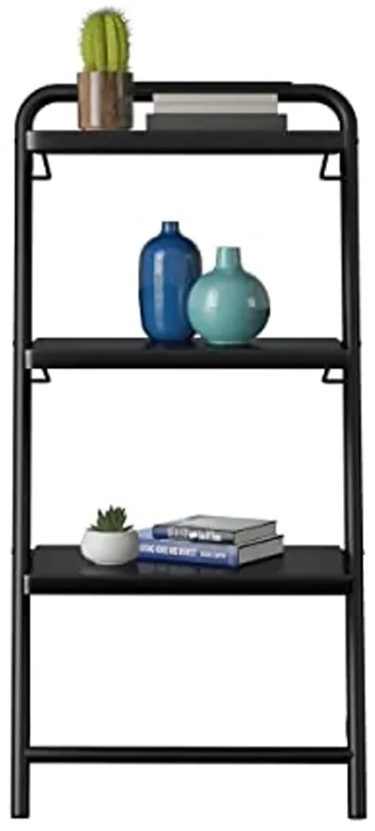 Sauder Anywhere Shelf/Book Shelf, Black Finish