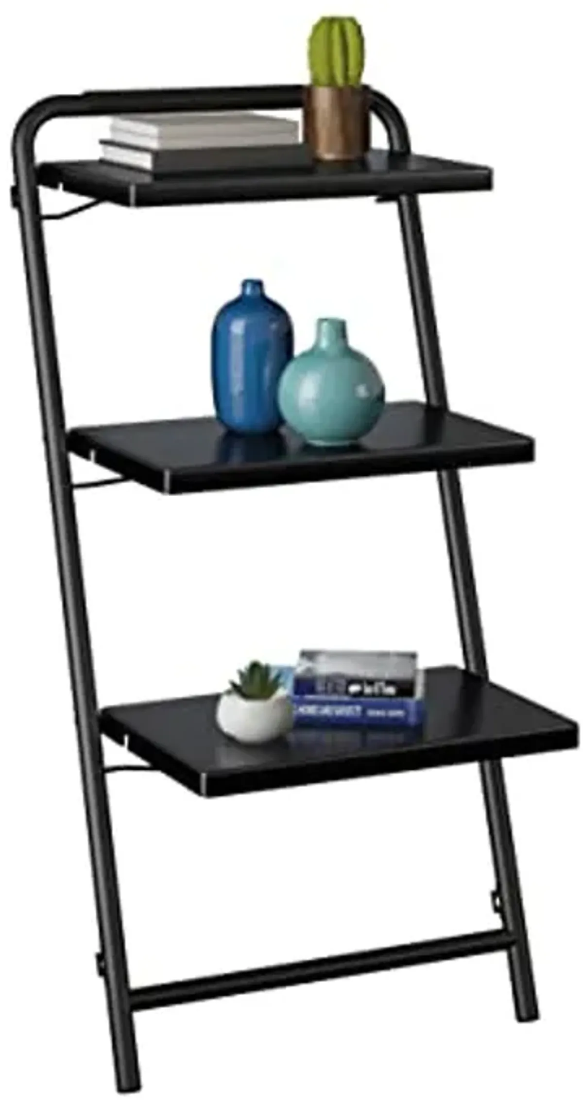 Sauder Anywhere Shelf/Book Shelf, Black Finish