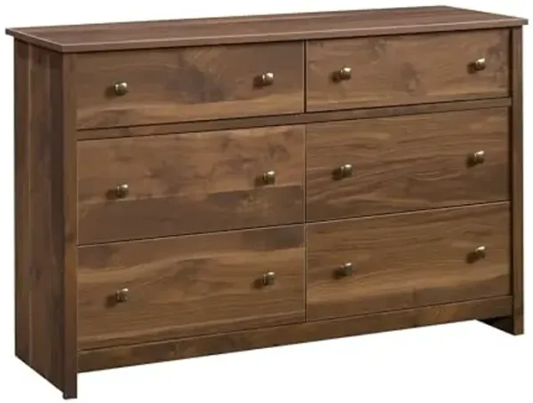 Sauder River Ranch Dresser, Grand Walnut Finish