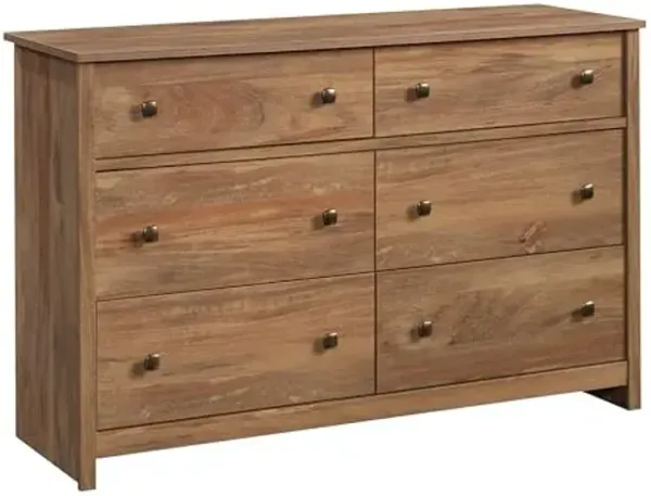 Sauder River Ranch Dresser, in a Sindoori Mango Finish