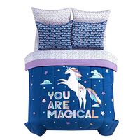 Heritage Kids You are Magical 5 Piece Bed in a Bag Kids Bedding Set, Twin/Twin XL, Multi-Color