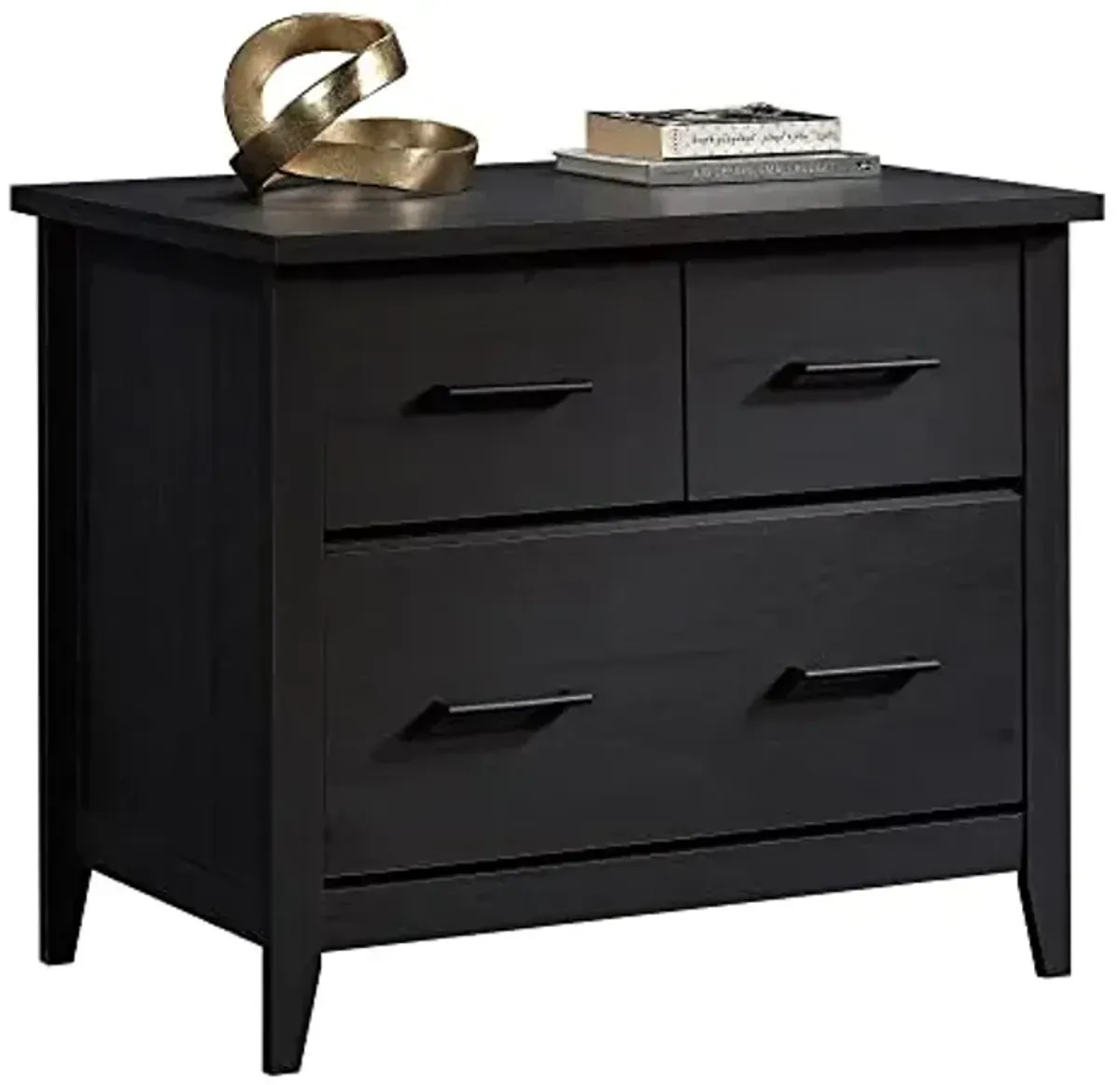 Sauder® Summit Station 33-3/4"W x 23-7/16"D Lateral File Cabinet, Raven Oak