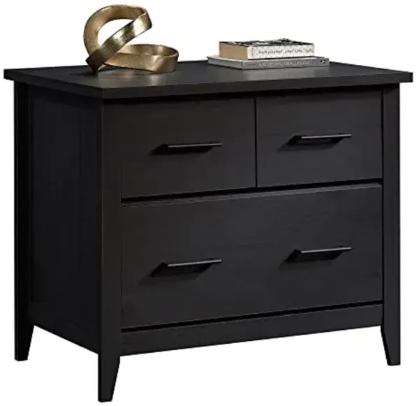 Sauder® Summit Station 33-3/4"W x 23-7/16"D Lateral File Cabinet, Raven Oak