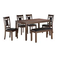 Lexicon Dashiell 6-Piece Pack Dining Set, Cherry
