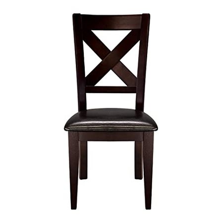 Lexicon Armand Dining Chair (Set of 2), Warm Merlot