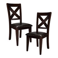 Lexicon Armand Dining Chair (Set of 2), Warm Merlot