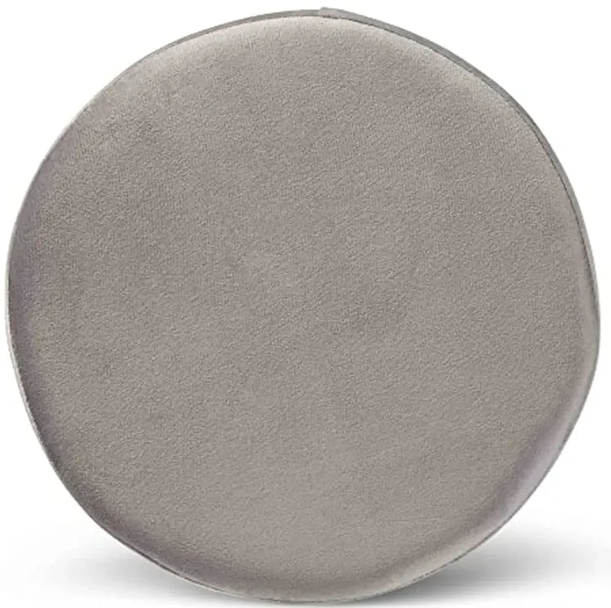 Baxton Studio Chaela Ottomans, Grey/Gold