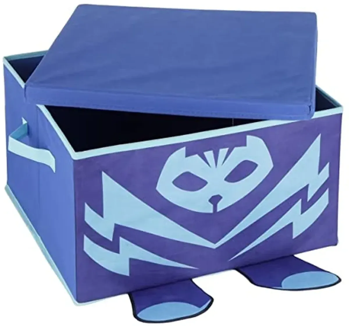 Idea Nuova PJ Mask Catboy Figural 2 Piece Stackable Toy Storage Box Set