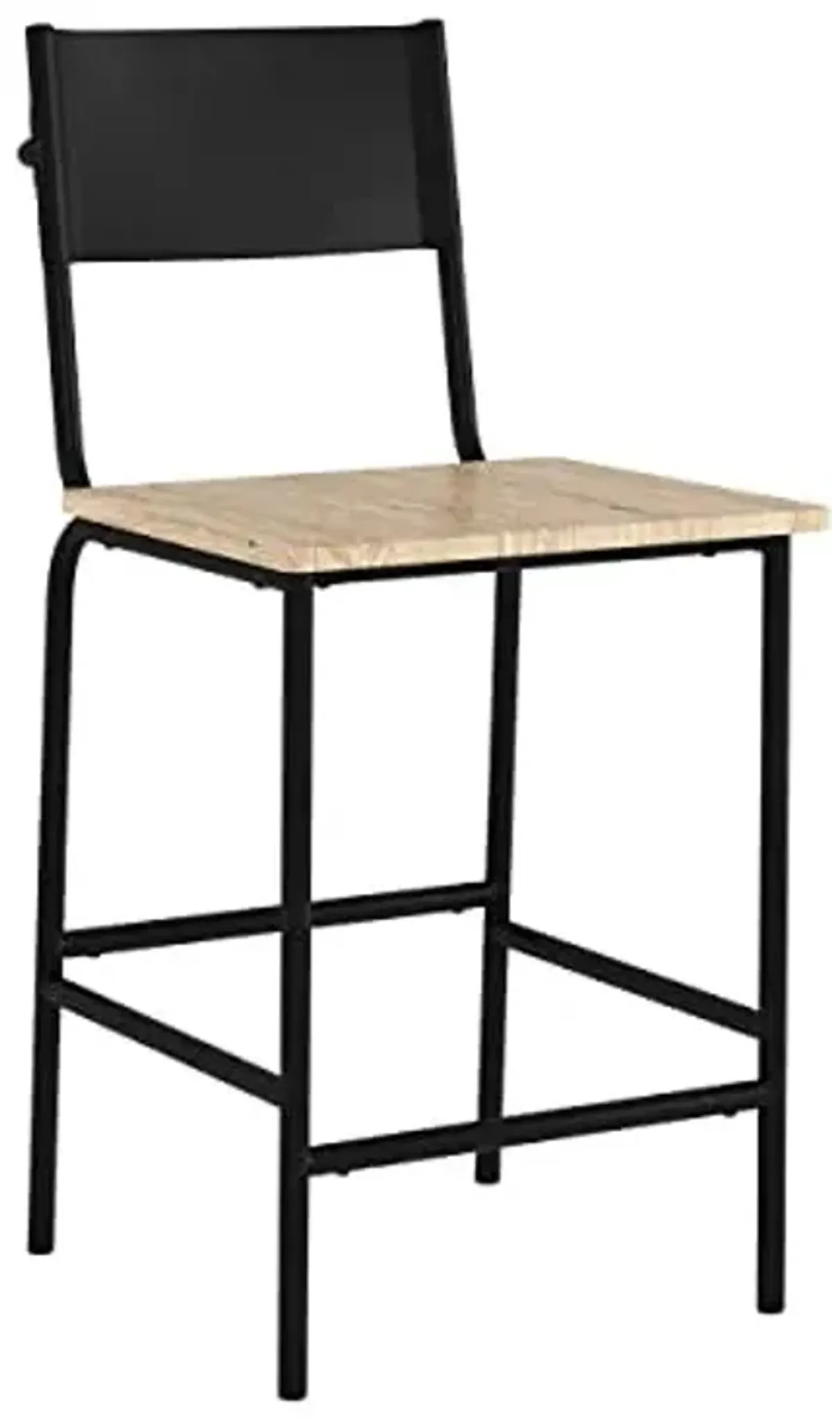Sauder Boulevard Cafe Counter Stool, Black Finish