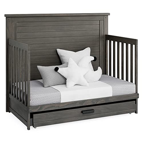 Delta Children Simmons Kids Caden 6in1 Convertible Crib with Trundle