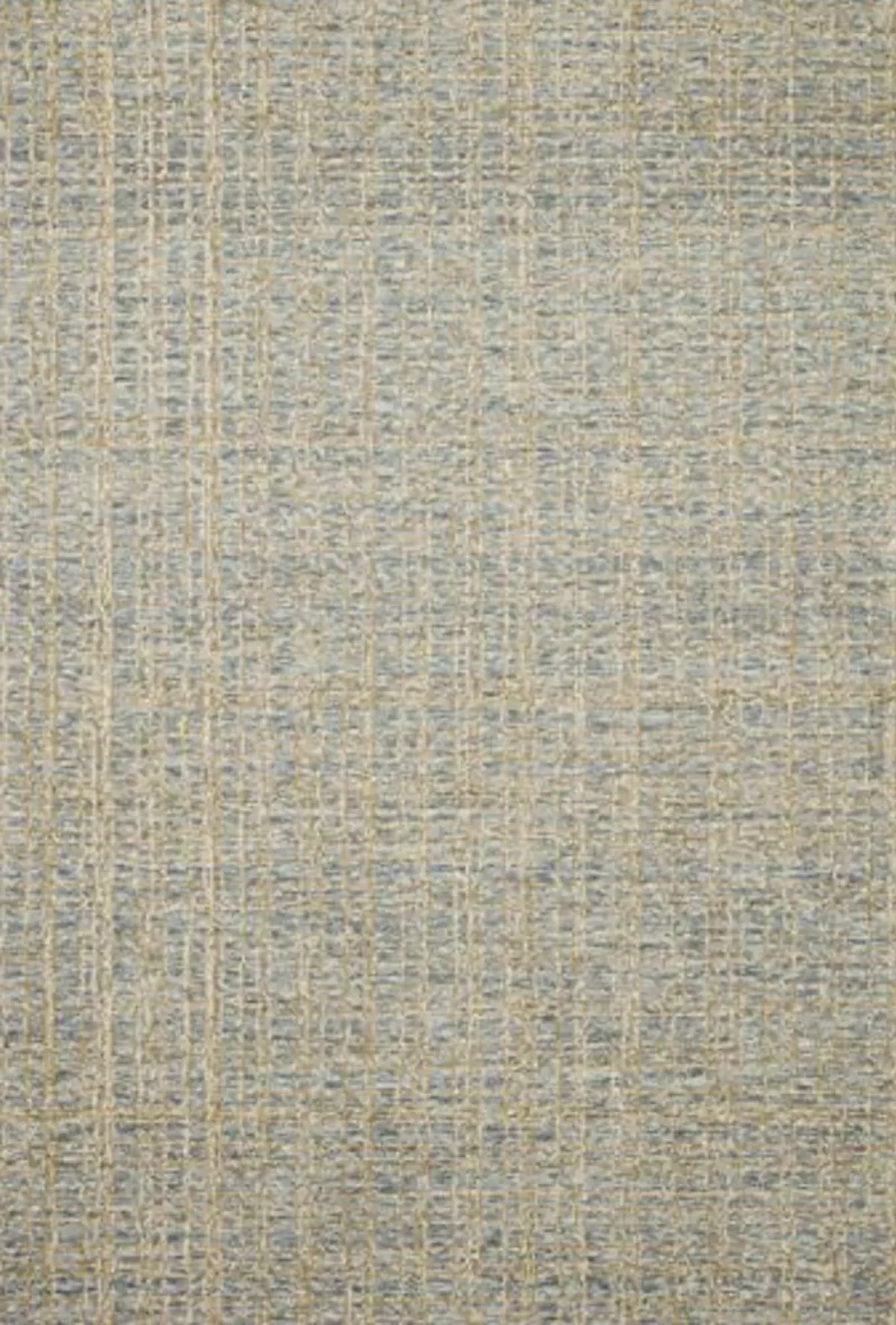 Loloi Chris Loves Julia Polly 5'-0" x 7'-6" Area Rug in Blue/Sand - Large Neutral Area Rug, Unique Patterned Rug for Living Room, Bedroom, Dining Area, Home Office