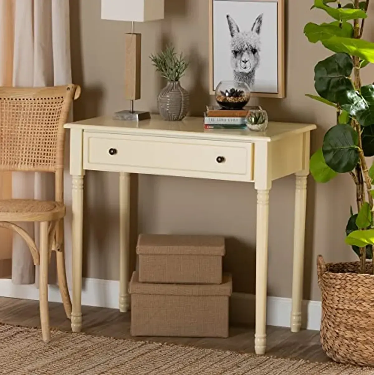 Baxton Studio Mahler Console Tables, White