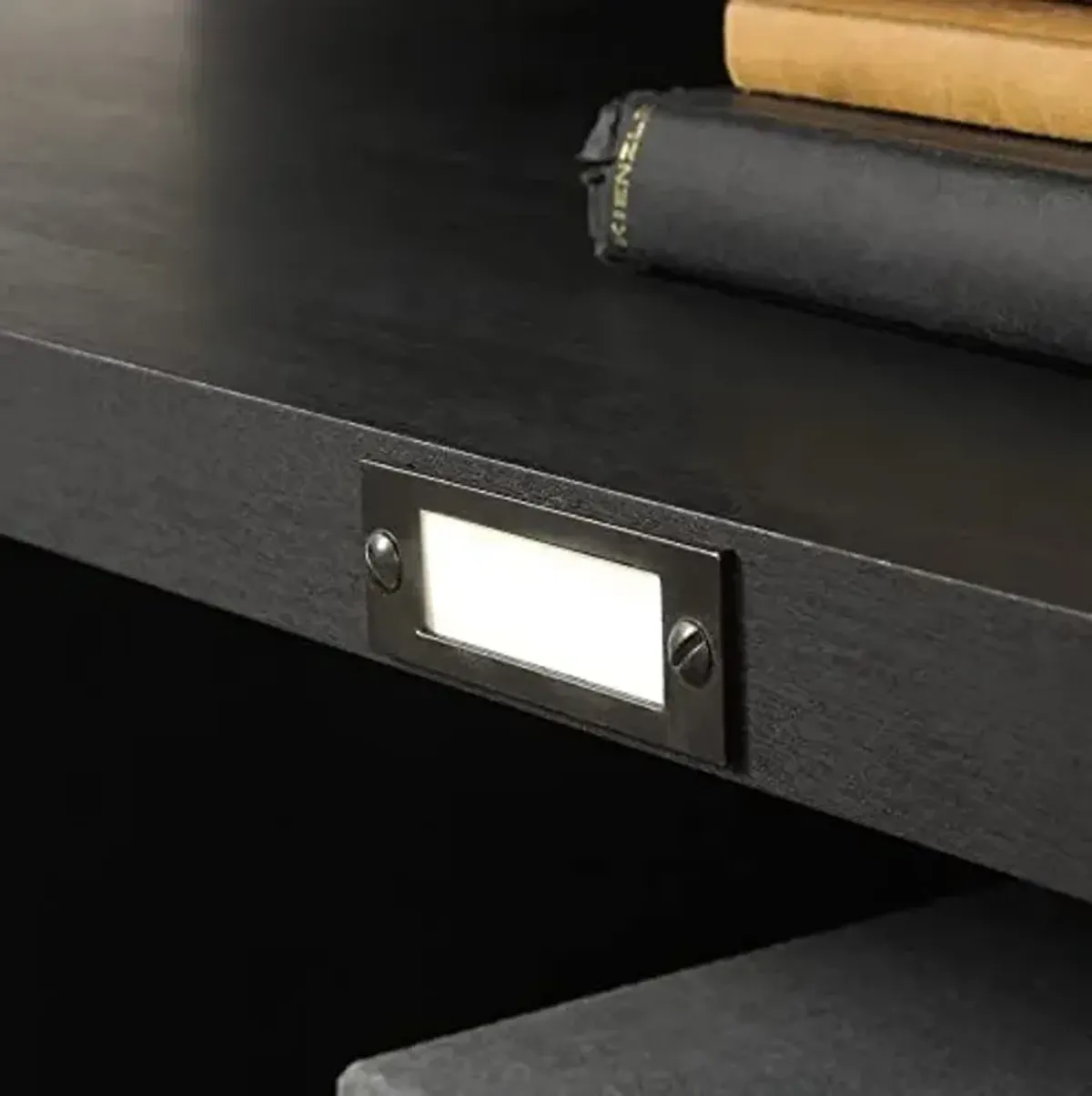 Sauder® Summit Station 36"H 4-Cube Bookcase, Raven Oak