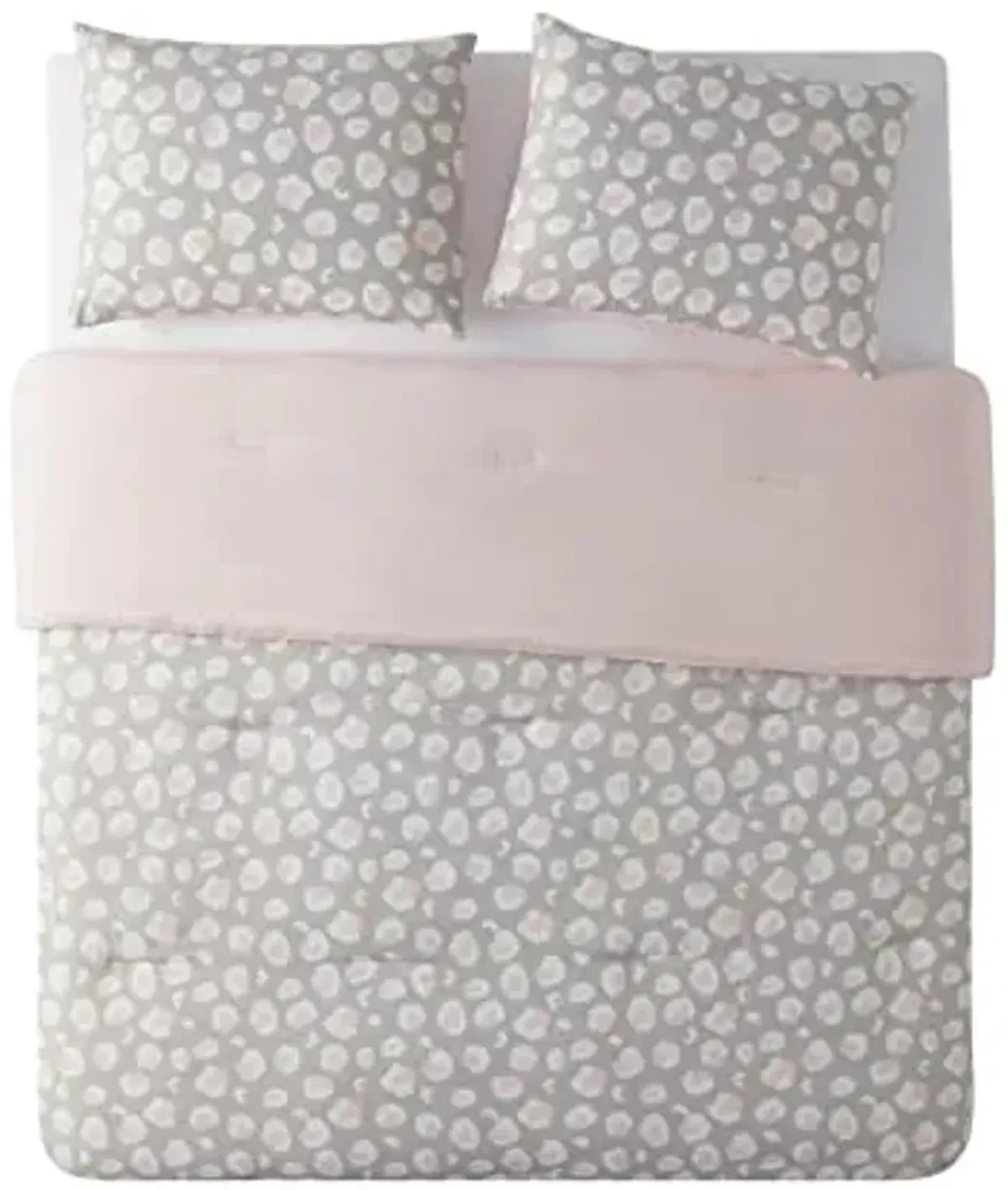 Tahari Kids - Queen Comforter Set, 3-Piece Bedding with Matching Shams, Medium Weight & Ideal for All Seasons (Cheetah, Full/Queen)