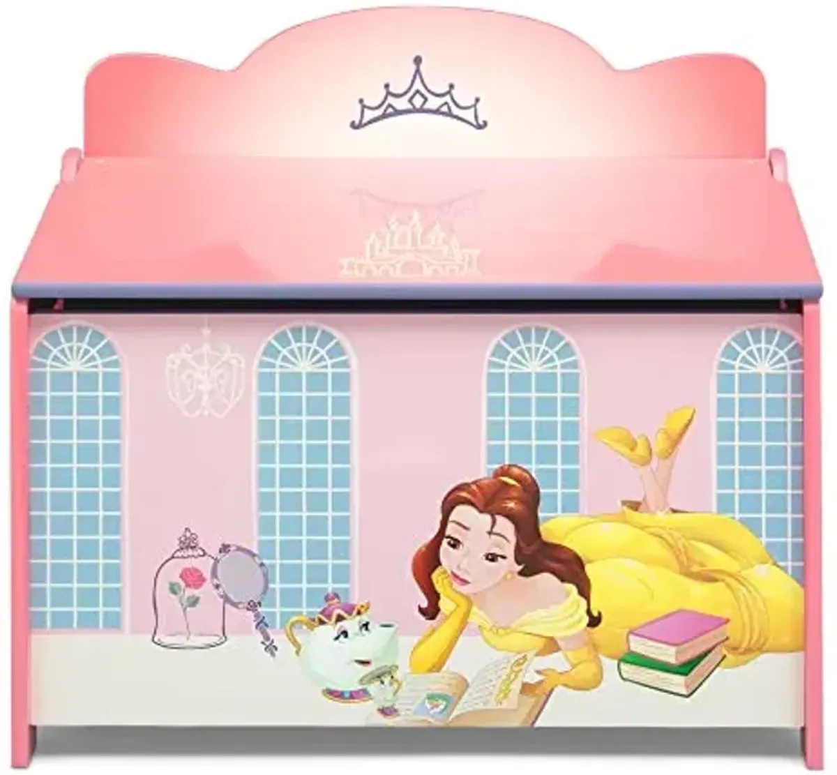 Delta Children Deluxe Toy Box, Disney Princess