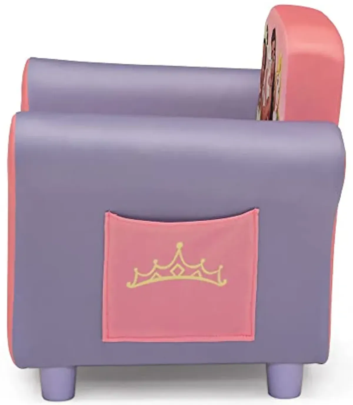 Delta Children Upholstered Chair, Disney Princess