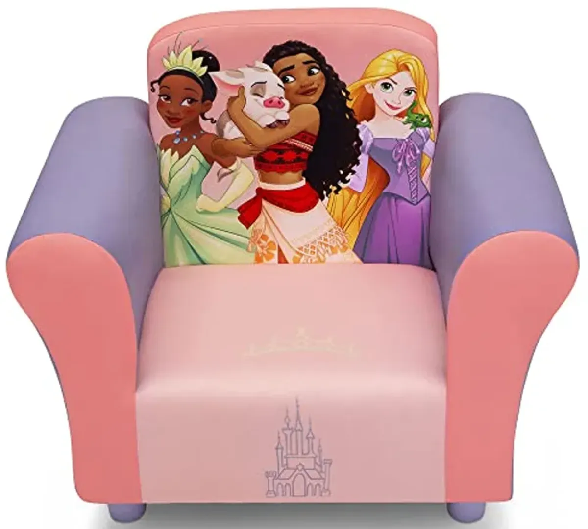 Delta Children Upholstered Chair, Disney Princess