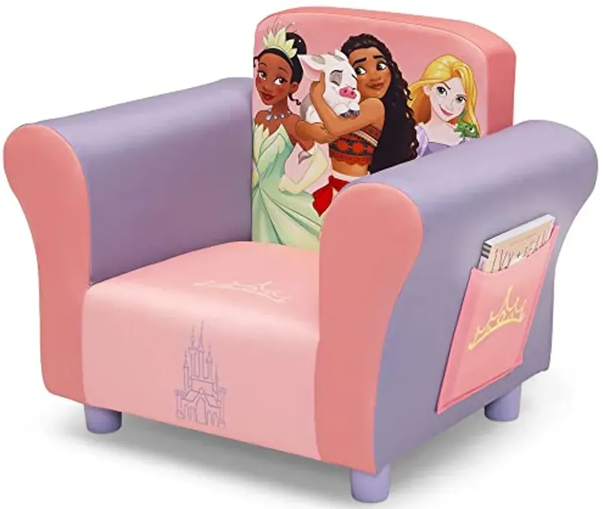 Delta Children Upholstered Chair, Disney Princess