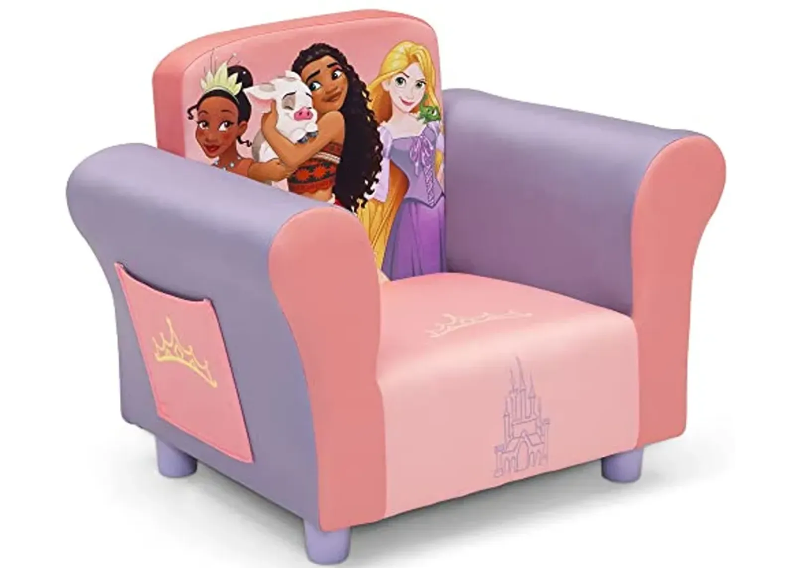 Delta Children Upholstered Chair, Disney Princess