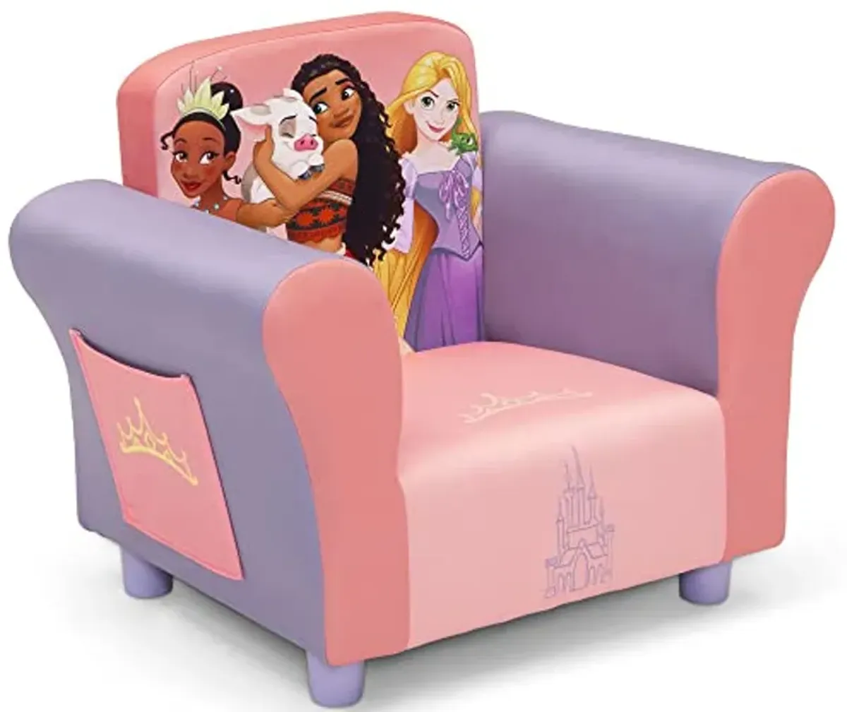 Delta Children Upholstered Chair, Disney Princess