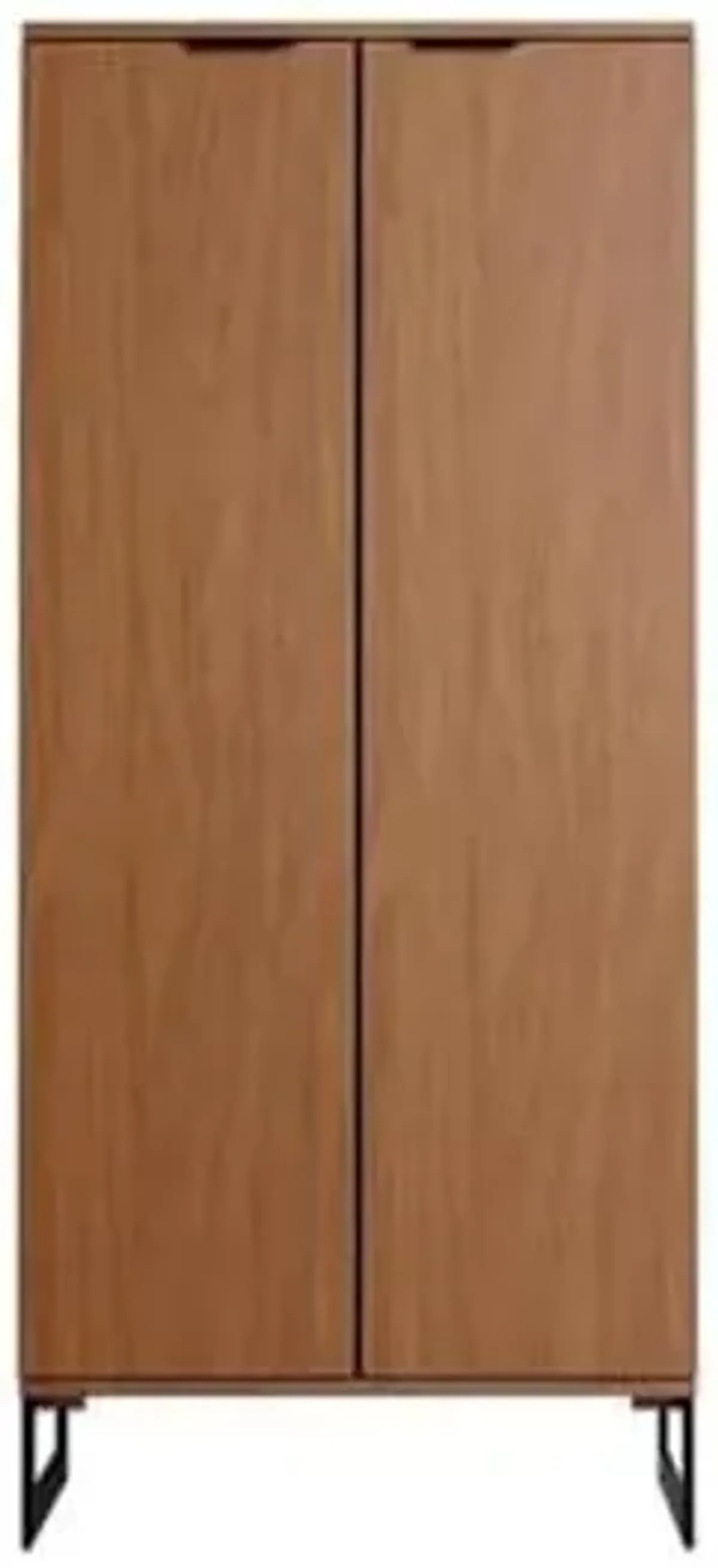 Manhattan Comfort Lexington 59.72" Bookcase with 4 Shelves, Maple Cream