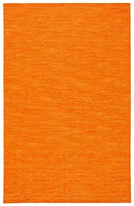 Safavieh Kilim Collection 8' x 10' Orange KLM850P Handmade Casual Solid Premium Wool Living Room Dining Bedroom Area Rug