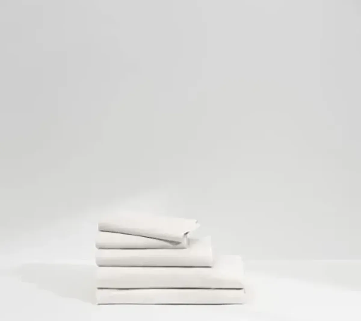 Casper Sleep Percale Sheet Set, Full,White