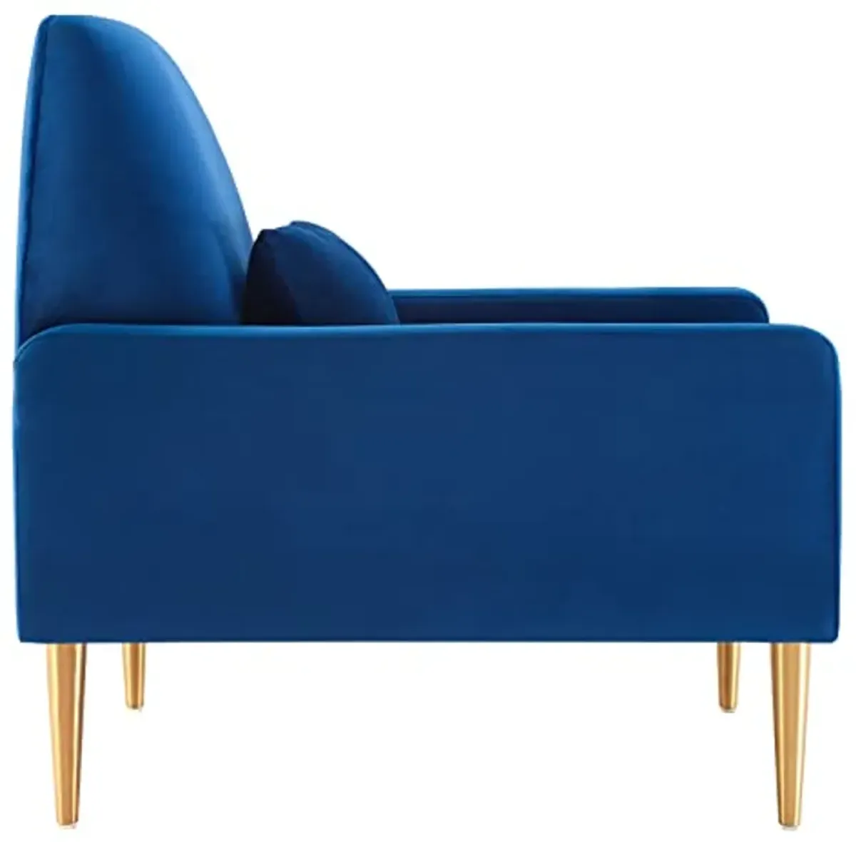 Modway Performance Velvet Navy Armchair