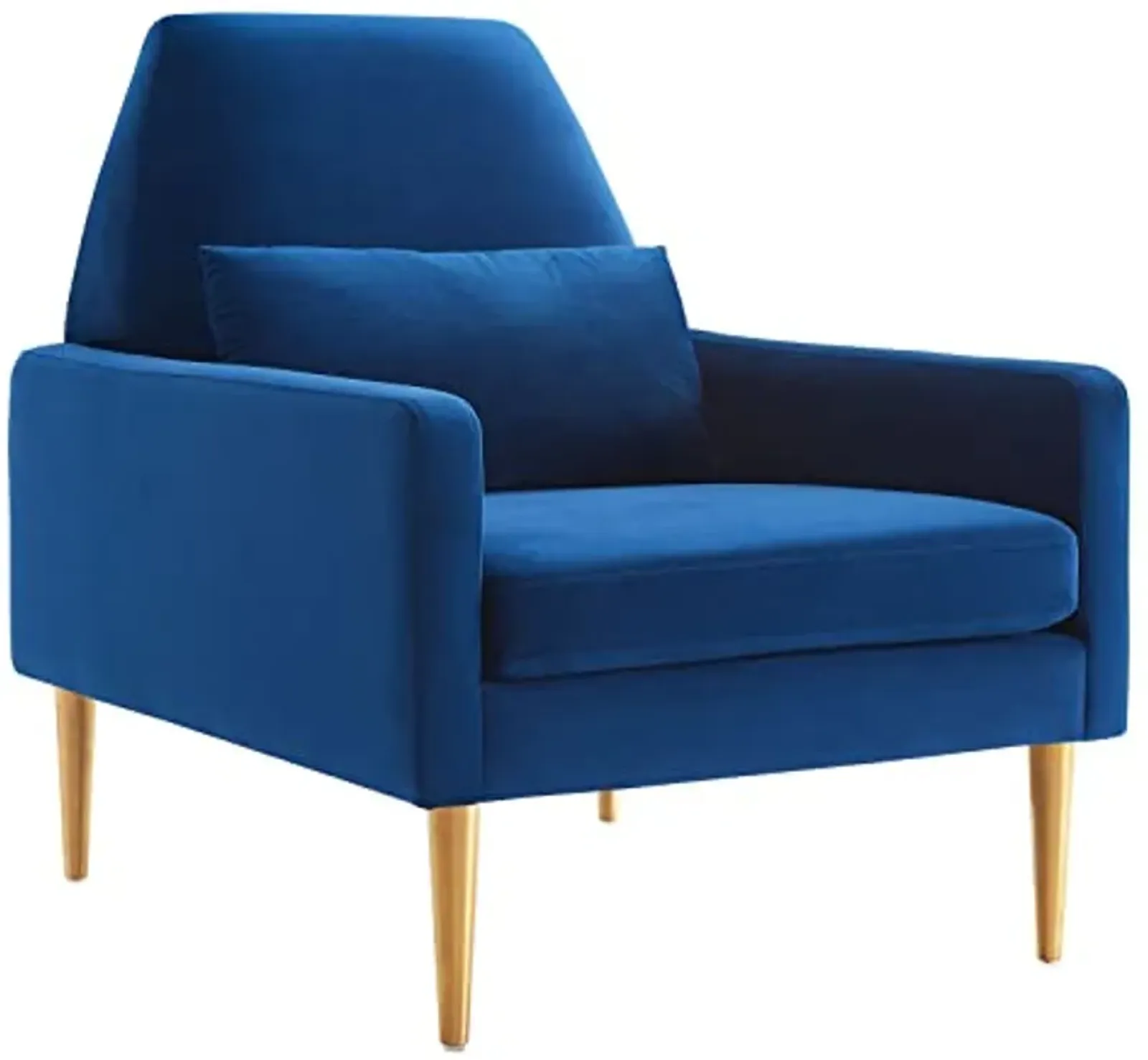 Modway Performance Velvet Navy Armchair