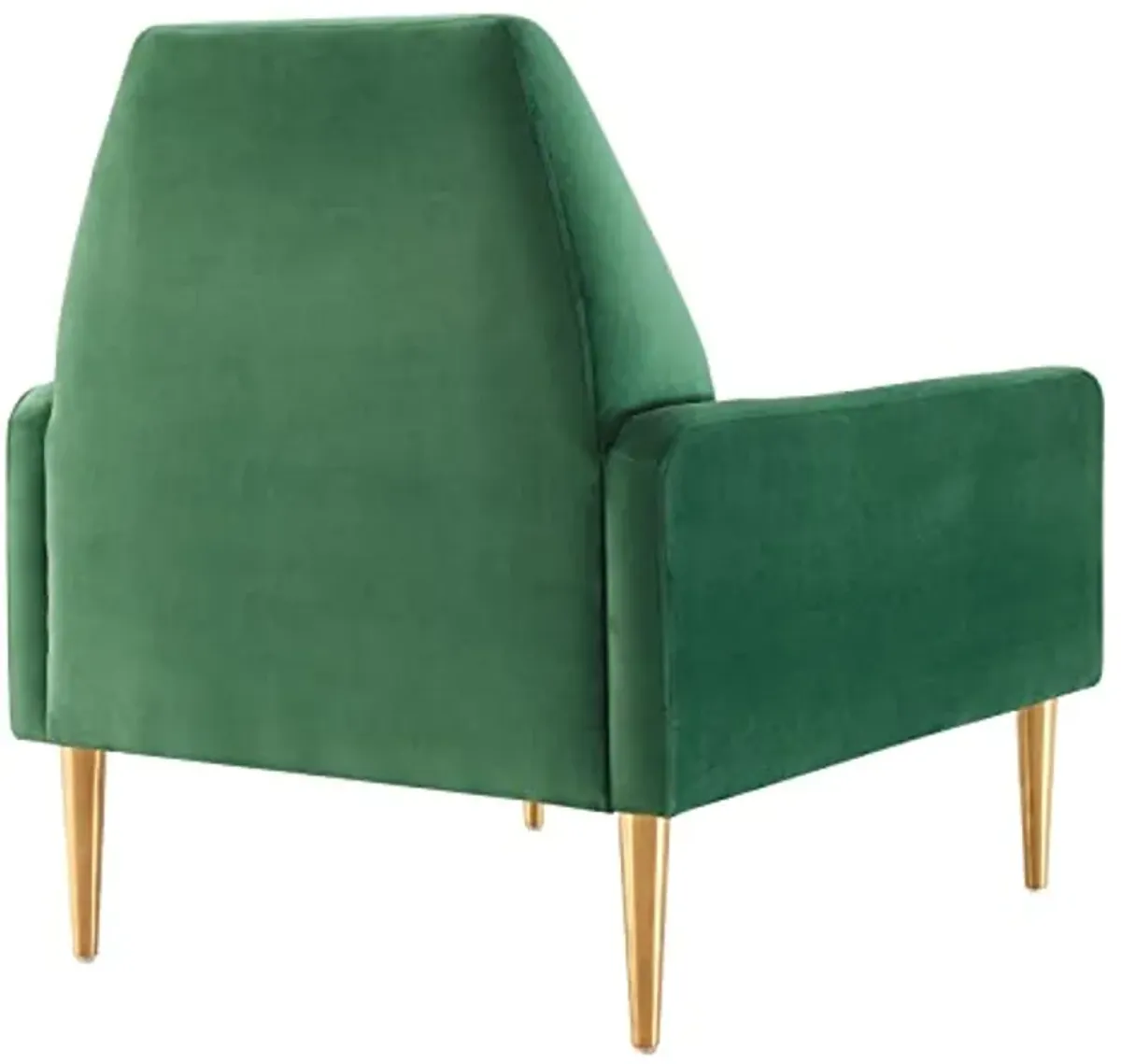 Modway Performance Velvet Emerald Armchair