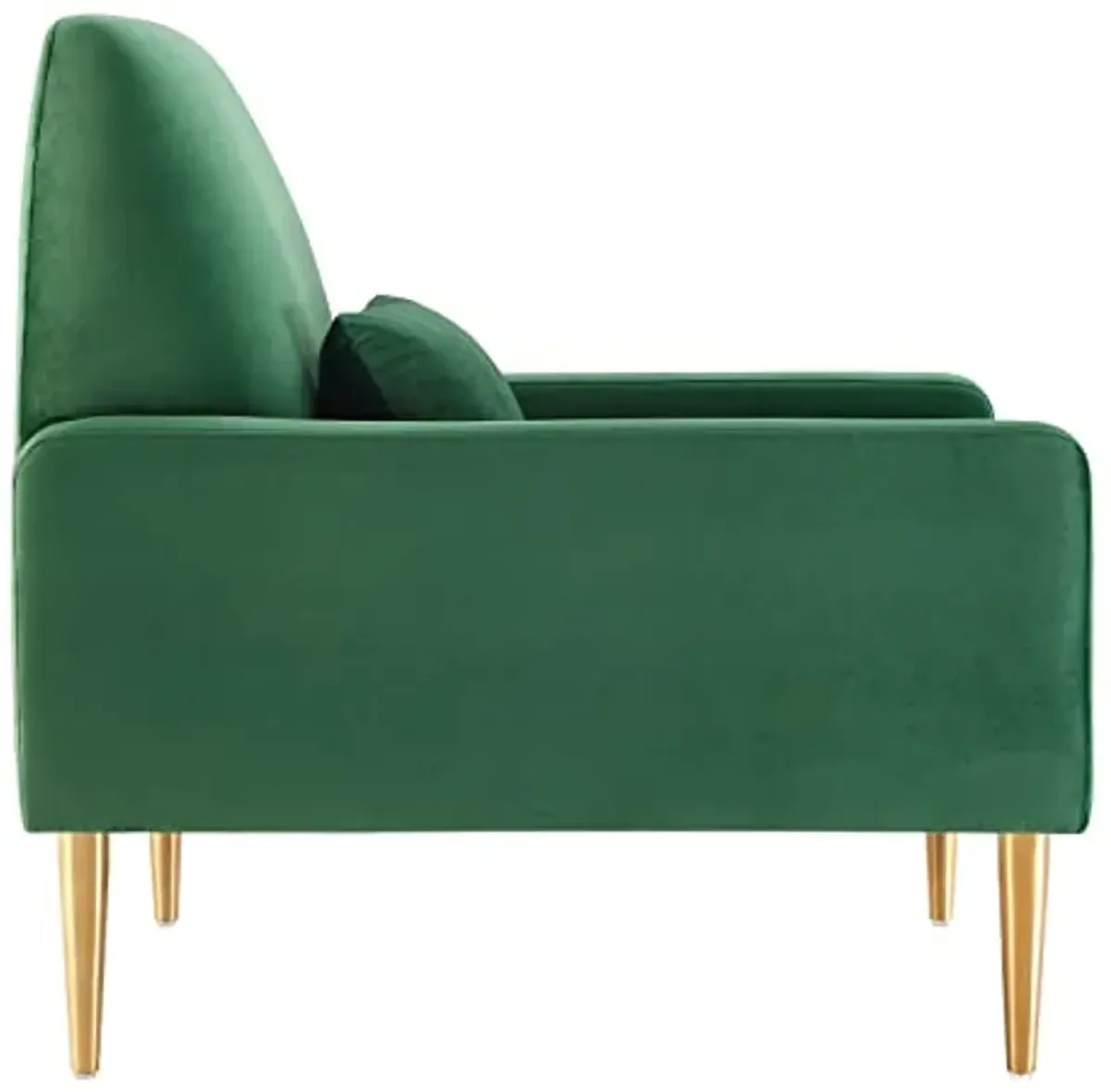 Modway Performance Velvet Emerald Armchair