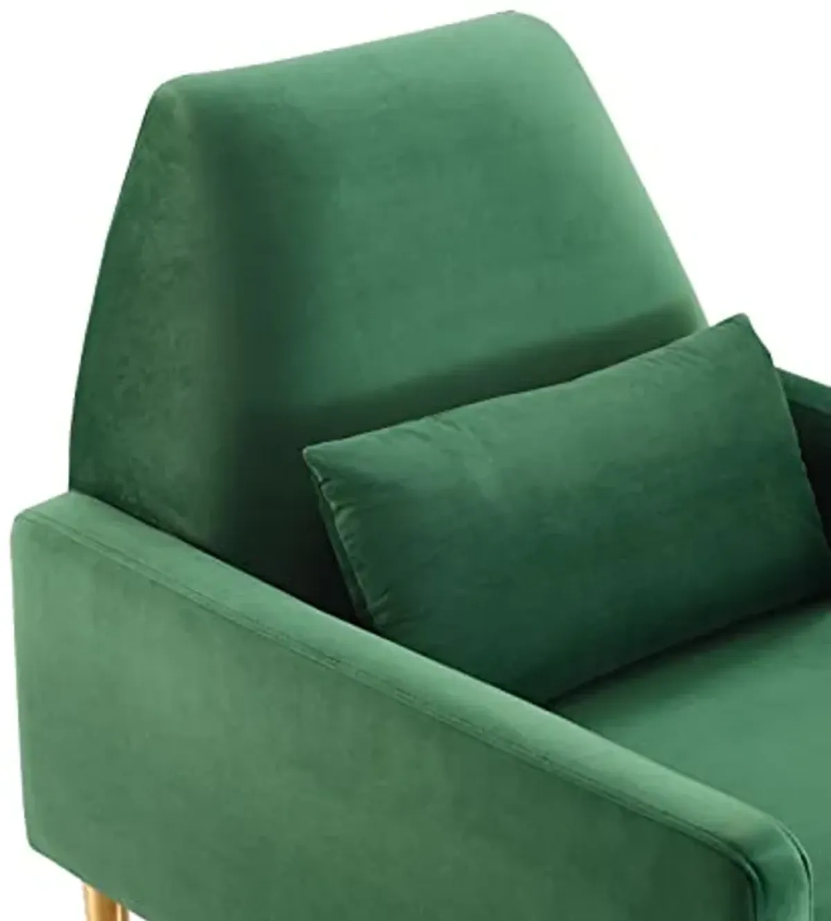 Modway Performance Velvet Emerald Armchair