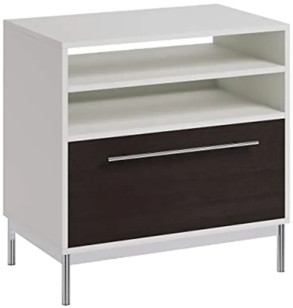 Sauder Vista Key Lateral File, L: 30.00" x W: 18.54" x H: 30.08", Pearl Oak Finish