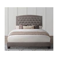 Mattress Firm Linden Upholstered Bed Frame | Full Size | Grey Color