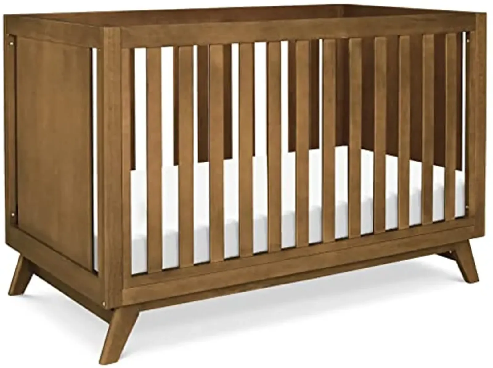 DaVinci Otto 3-in-1 Convertible Crib in Walnut, Greenguard Gold Certified