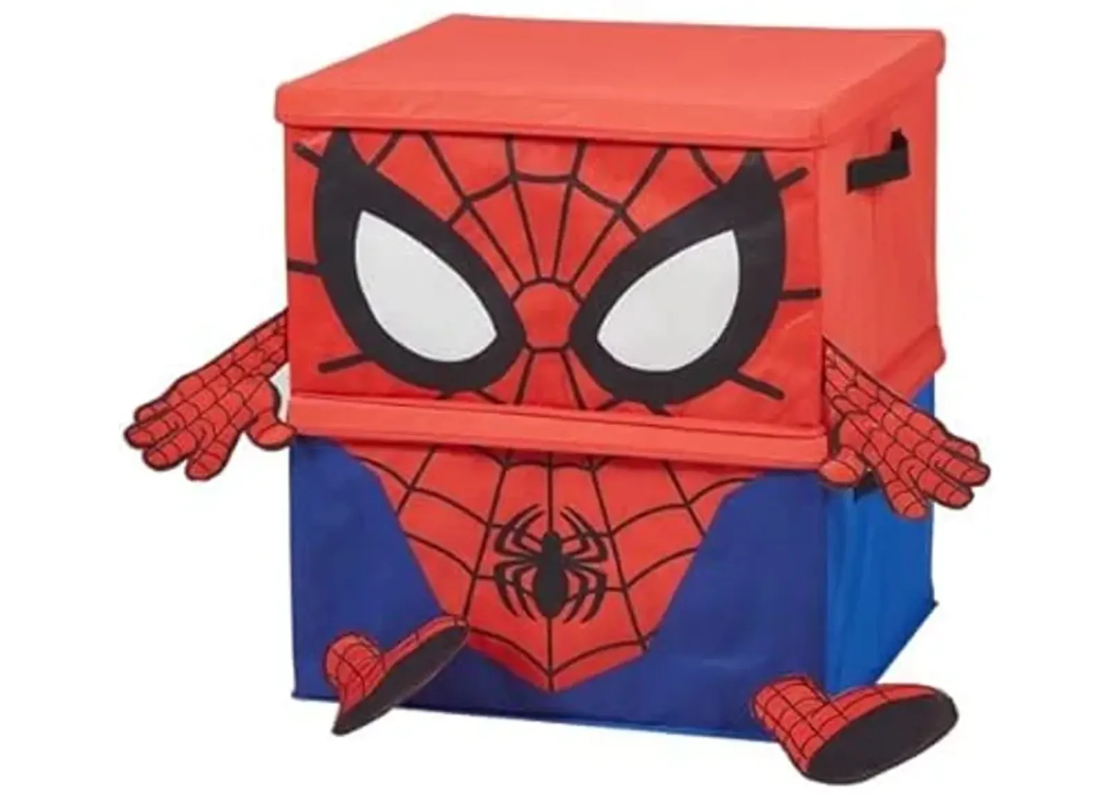 Idea Nuova Spiderman Set of 2 Figural Stackable Storage Set