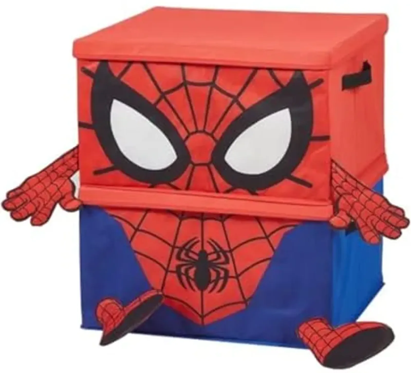 Idea Nuova Spiderman Set of 2 Figural Stackable Storage Set