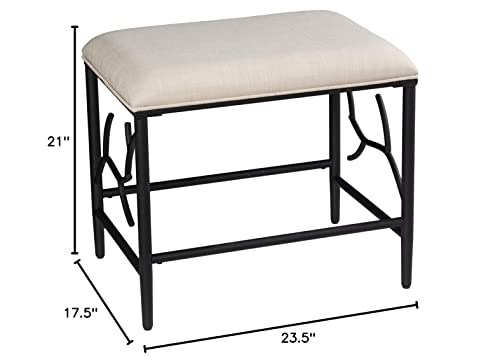 SEI Furniture Trenlon Bench, Black