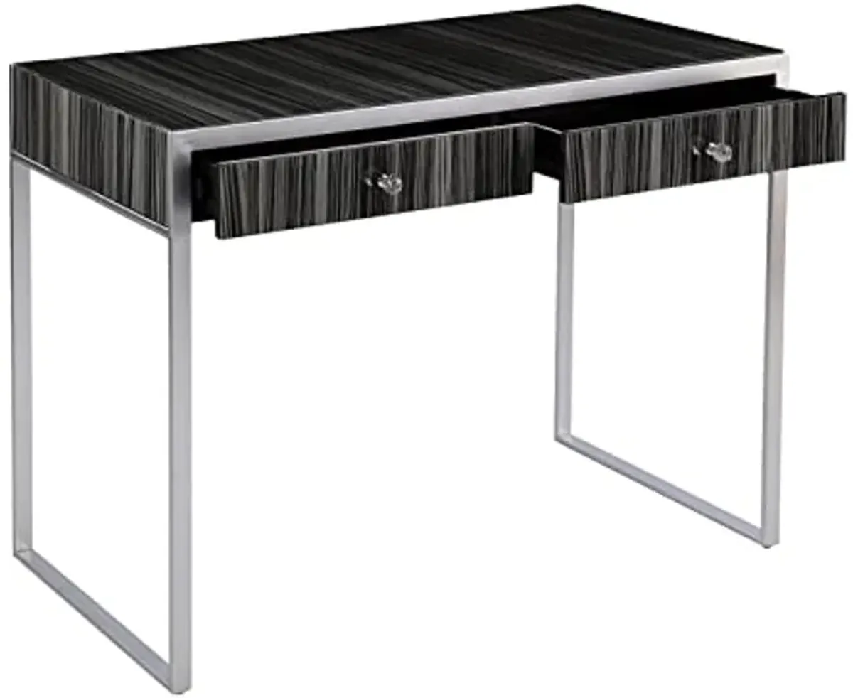 SEI Furniture Harpsden Writing Desk, Silver