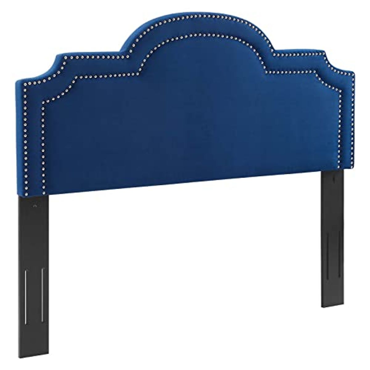 Modway Belinda Performance Velvet Twin Headboard, Navy