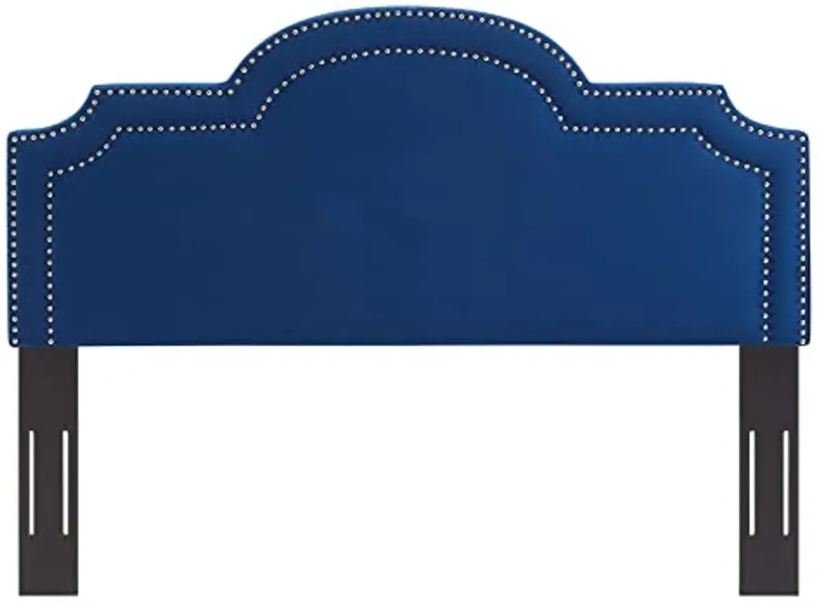 Modway Belinda Performance Velvet Twin Headboard, Navy