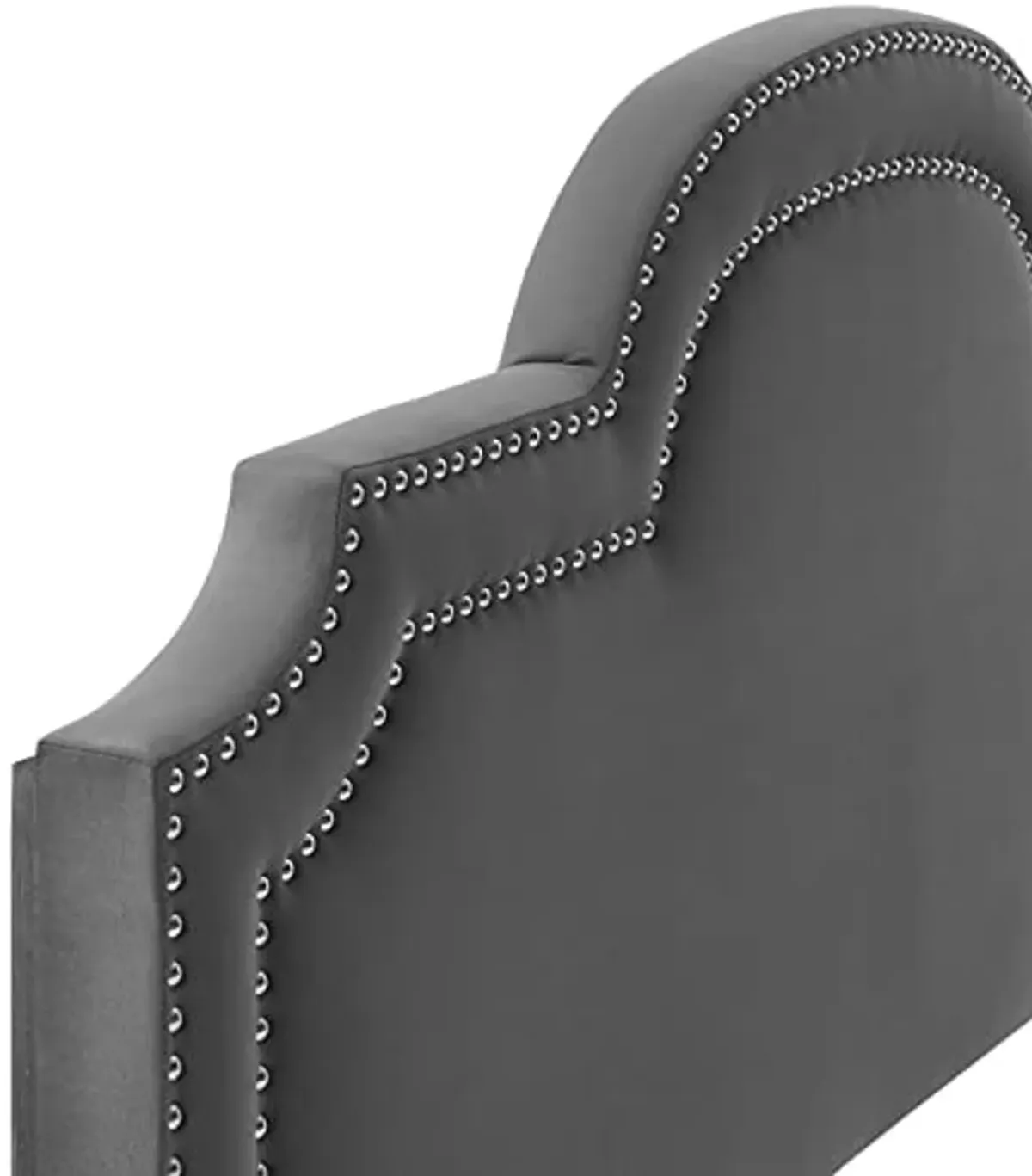 Modway Belinda Performance Velvet Headboard, King/California King, Charcoal