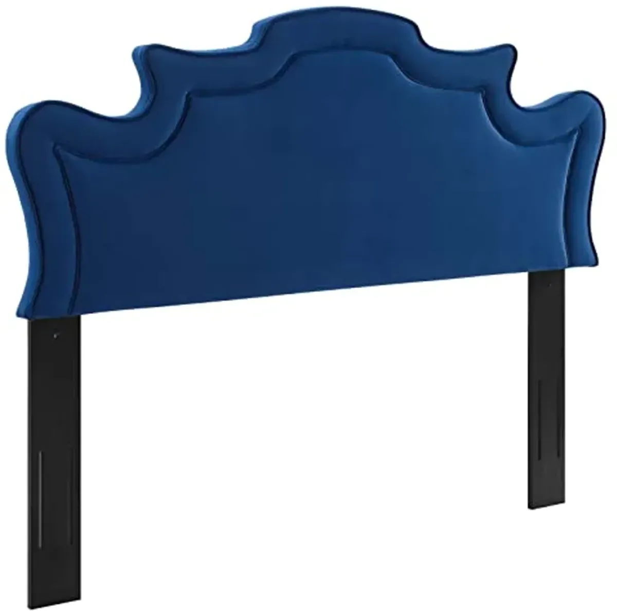 Modway Evangeline Performance Velvet Twin Headboard, Navy