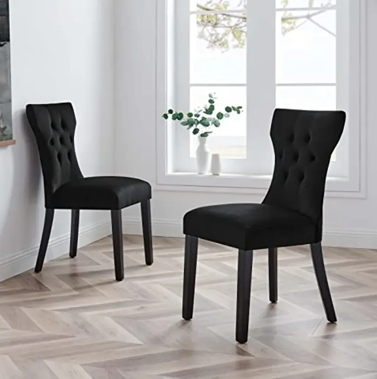 Modway Silhouette Dinning Chair, Black