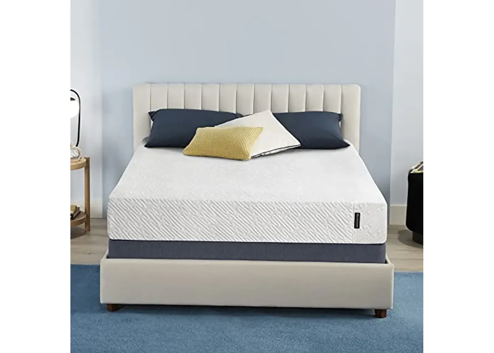 Serta - 9 inch Amazon Exclusive Cooling Gel Memory Foam Mattress, Twin Size, Medium-Firm, Supportive, CertiPur-US Certified, 100-Night Trial - Pure Slumber