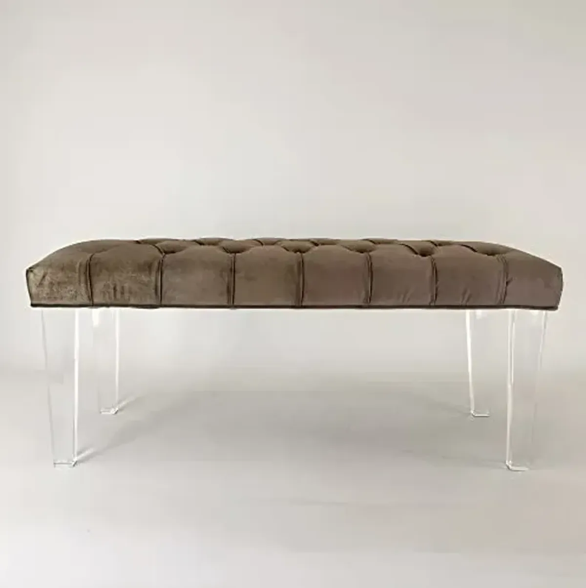 Wayborn Mahony Flannelette Brown Bench W48″ x H20″ x D18″