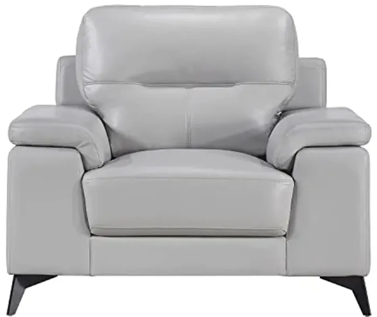 Lexicon Iglesia Living Room Chair, Silver Gray