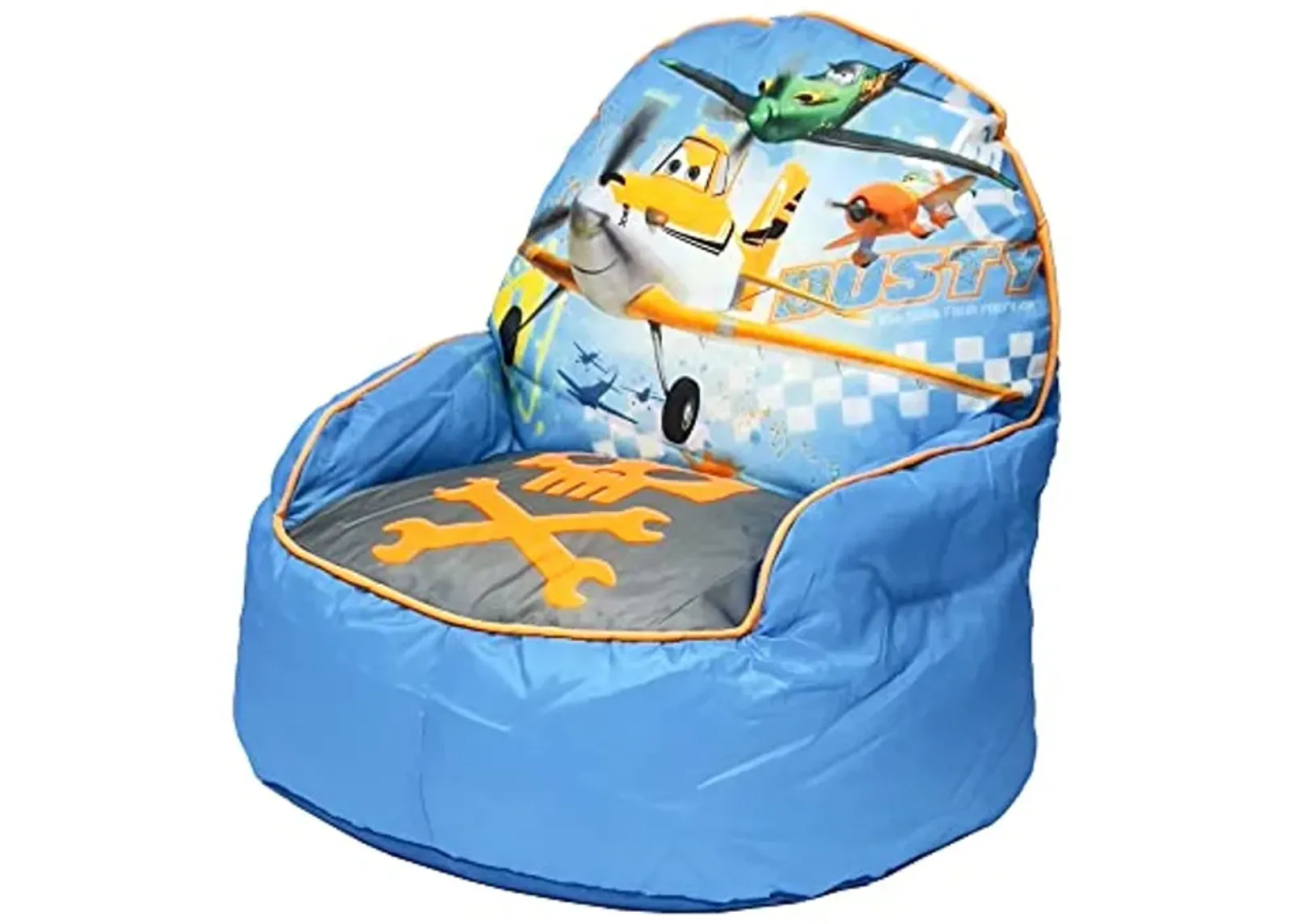 Idea Nuova Disney Planes Sofa Decorative Bean Bag Chair, Large