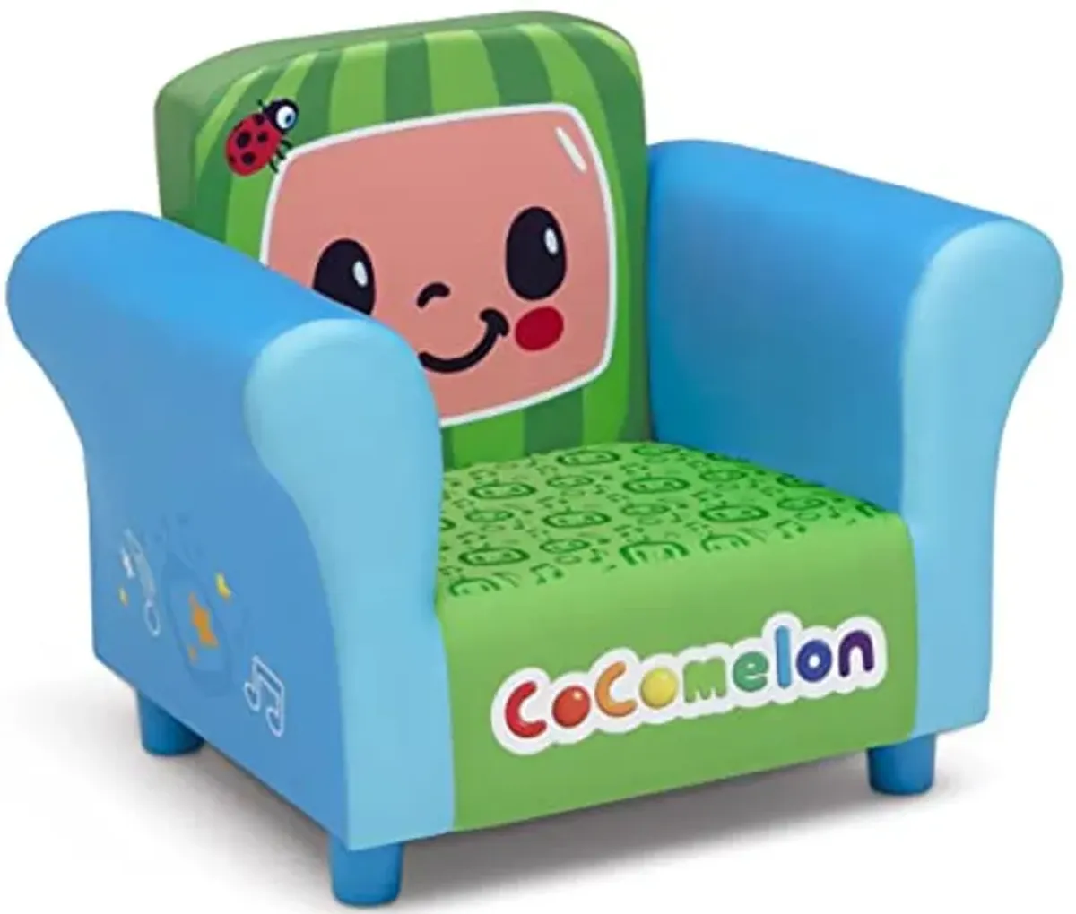 Delta Children Upholstered Chair, CoComelon